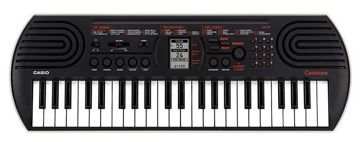 Casio SA-81 Review – Casiotone Portable Keyboard - Piano Notes